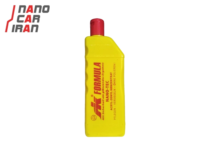 واکس مایع نانو تمیز کننده و براق کننده بدنه خودرو دستی 500 میلی لیتری اس کی فرمول